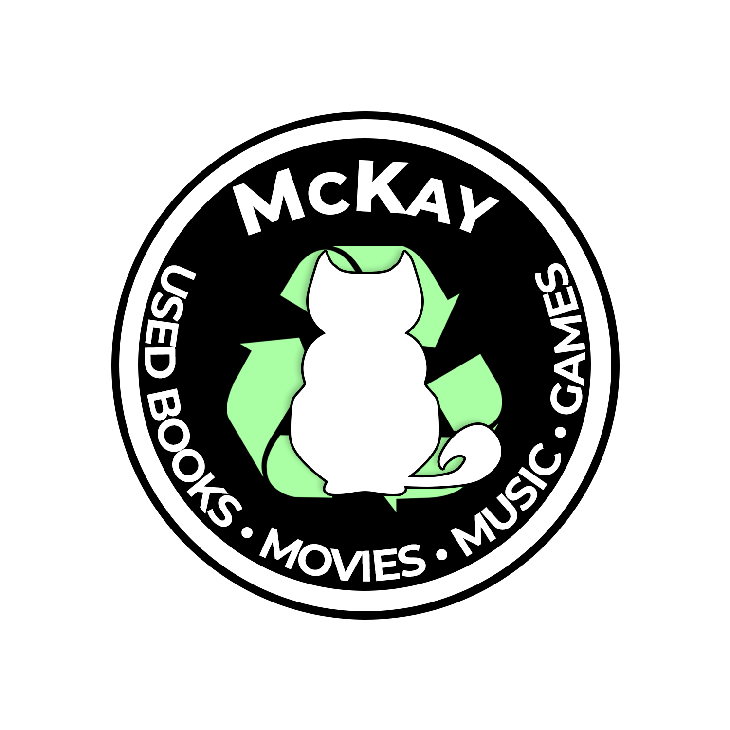 McKays Used Books logo and link.